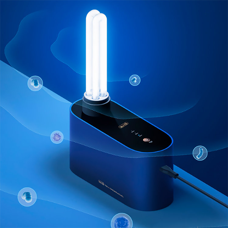 Ультрафиолетовая дезинфекционная лампа Xiaomi Deerma ultraviolet disinfection lamp UV100  DEM-UV100 - фото 5