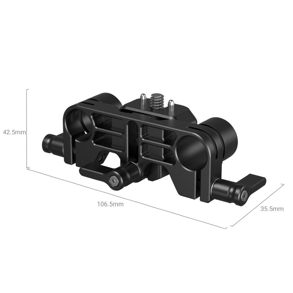 Крепление для компендиума SmallRig 3652 15mm LWS Support направляющие tilta 15mm carbon 15см 2шт ta 15rs 15 cf