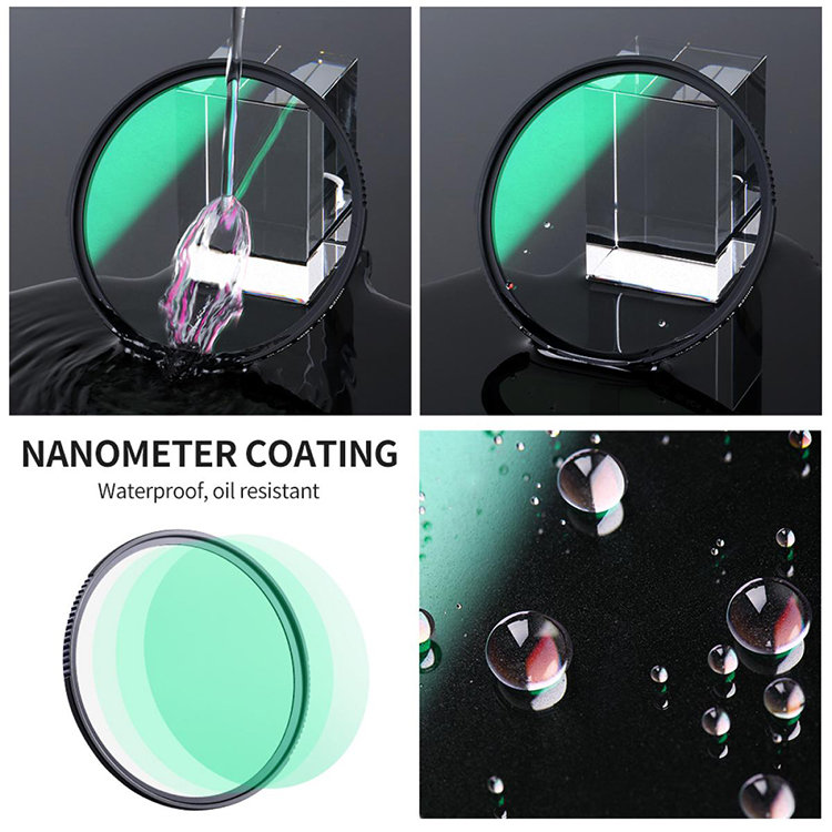 Светофильтр K&F Concept Nano-X Black Mist 1/2 67мм KF01.1679 - фото 3