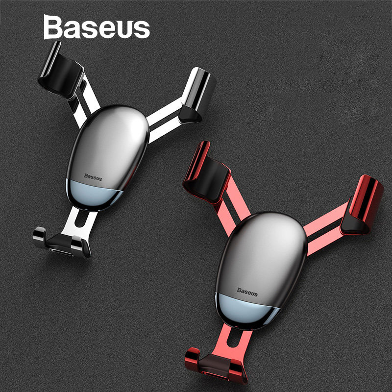 Автодержатель Baseus Mini Gravity Holder Чёрный SUYL-G01 - фото 3