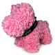 Собачка из роз Розовая - Изображение 85704