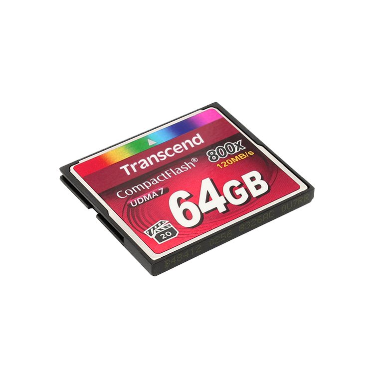 Карта памяти Transcend 800x CompactFlash Premium 64Гб TS64GCF800 - фото 1