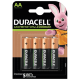 Комплект аккумуляторных батарей DURACELL AA 2500 мАч (4шт) - Изображение 148036