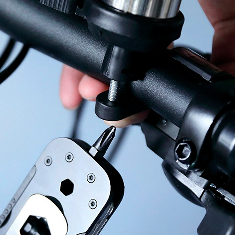 Мультитул для велосипеда Xiaomi Nextool Multifunctional Bicycle Tool Чёрный KT5557 - фото 5