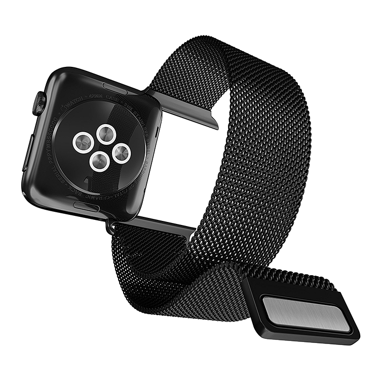 Ремешок X-Doria Mesh для Apple Watch 38/40 мм Чёрный 450447 - фото 4