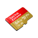 Карта памяти SanDisk Extreme microSDXC 64GbUHS-I U3 V30 + SD Adapter - Изображение 115397