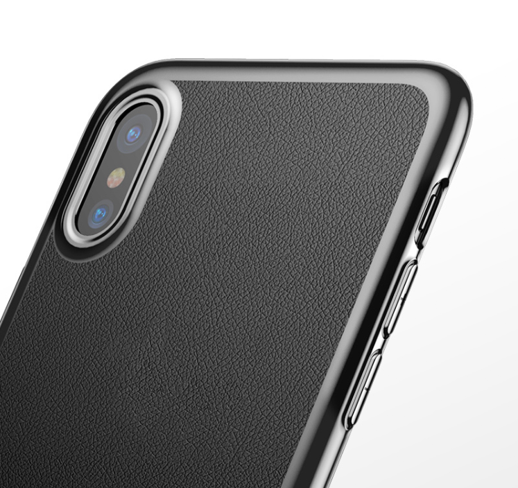 Чехол Baseus Happy Watching Case для iPhone X/Xs Черный WIAPIPHX-LS01 - фото 5