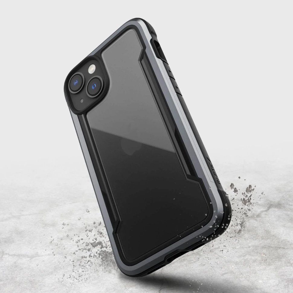 Чехол Raptic Shield для iPhone 14 Plus Чёрный 494038 чехол raptic shield для iphone 12 mini чёрный красный градиент 490290