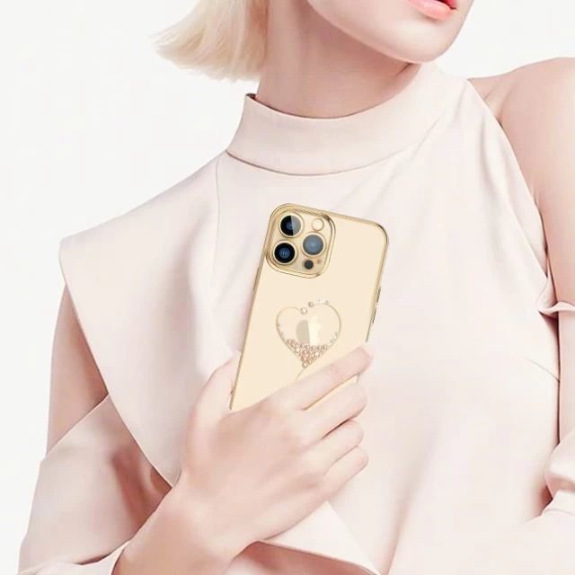 Чехол PQY Wish для iPhone 13 Золото чехол baseus glitter для iphone 12 12 pro золото wiapiph61p dw0v