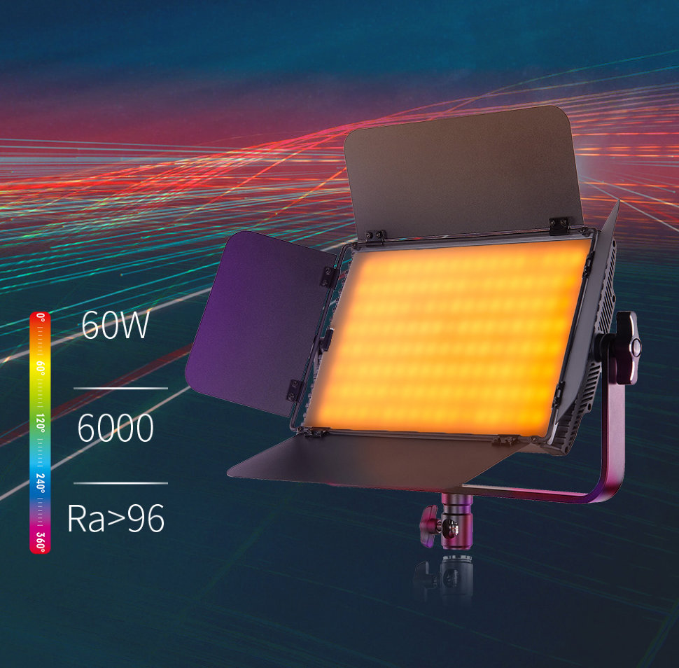 Комплект осветителей Tolifo GK-S60 RGB (2 шт) GK-S60RGB - фото 2