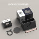 Беспроводная зарядка VRS Design Halo Box Warm Gray - Изображение 82849