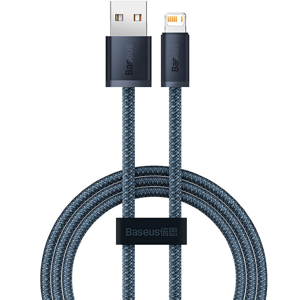 Кабель Baseus Dynamic USB - Lightning 2.4A 1м Серый 