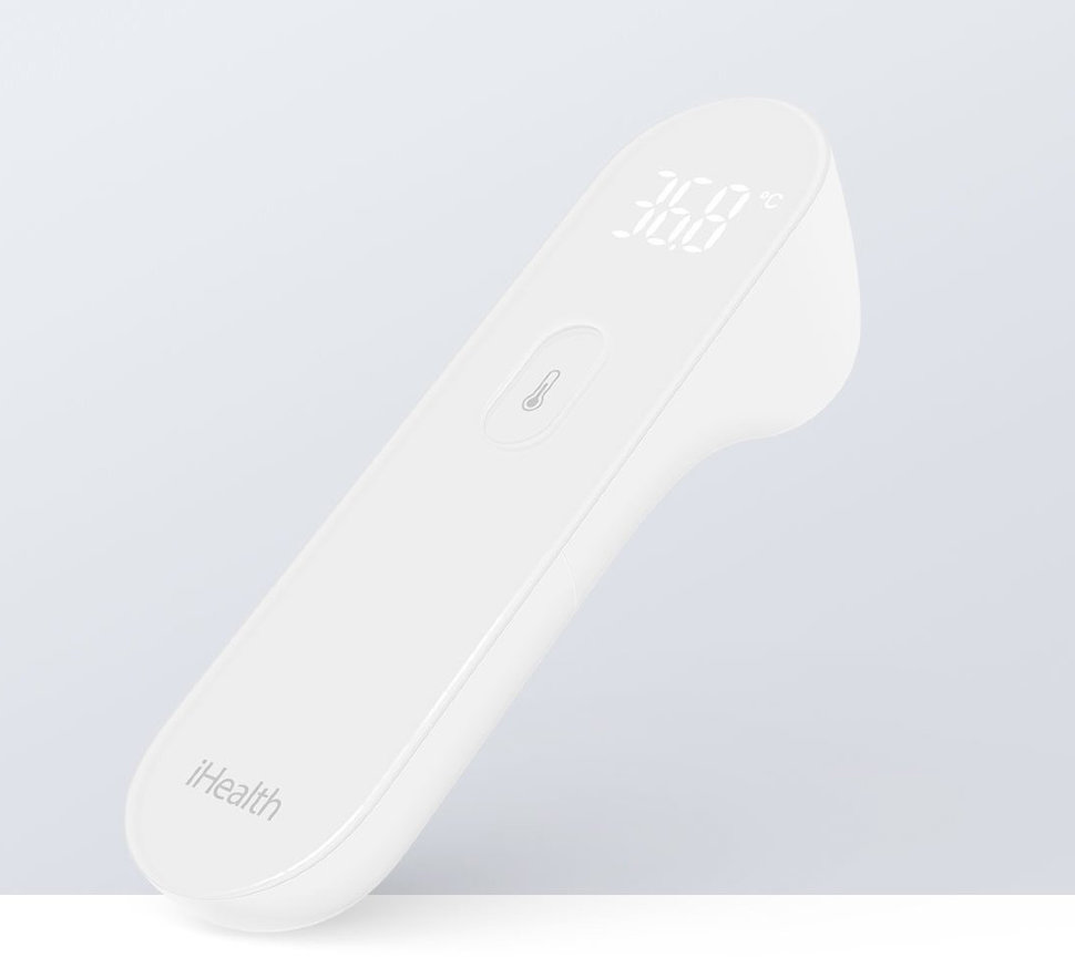 Термометр бесконтактный Xiaomi iHealth Meter Thermometer PT3 - фото 6