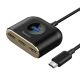 Хаб Baseus Square round 4in1 (Type-C - USB3.0*1+USB2.0*3) 0.17м Чёрный - Изображение 112632
