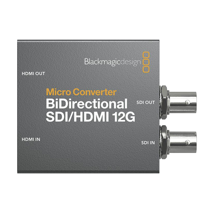 Микро конвертер Blackmagic Micro Converter BiDirectional SDI - HDMI 12G wPSU CONVBDC/SDI/HDMI12G/P мини конвертер blackmagic mini converter updowncross hd convmudcstd hd