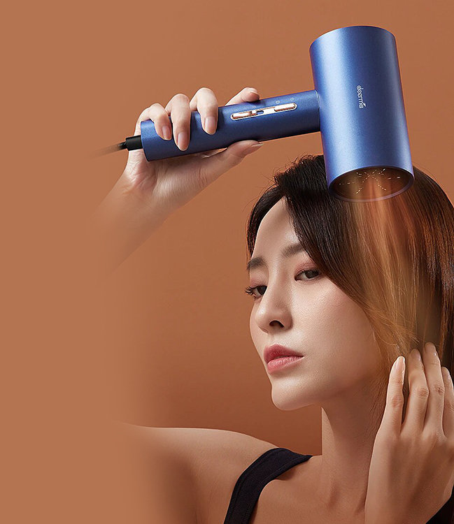 Фен для волос Xiaomi DEERMA DEM-CF15W РСТ - фото 3