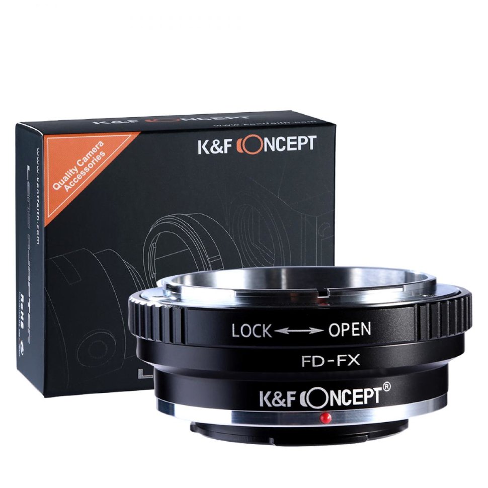 Адаптер K&F Concept для объектива Canon FD на X-mount KF06.108 - фото 3