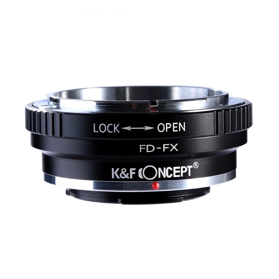 Адаптер K&F Concept для объектива Canon FD на X-mount KF06.108 адаптер nicefoto np 04 v mount 620001