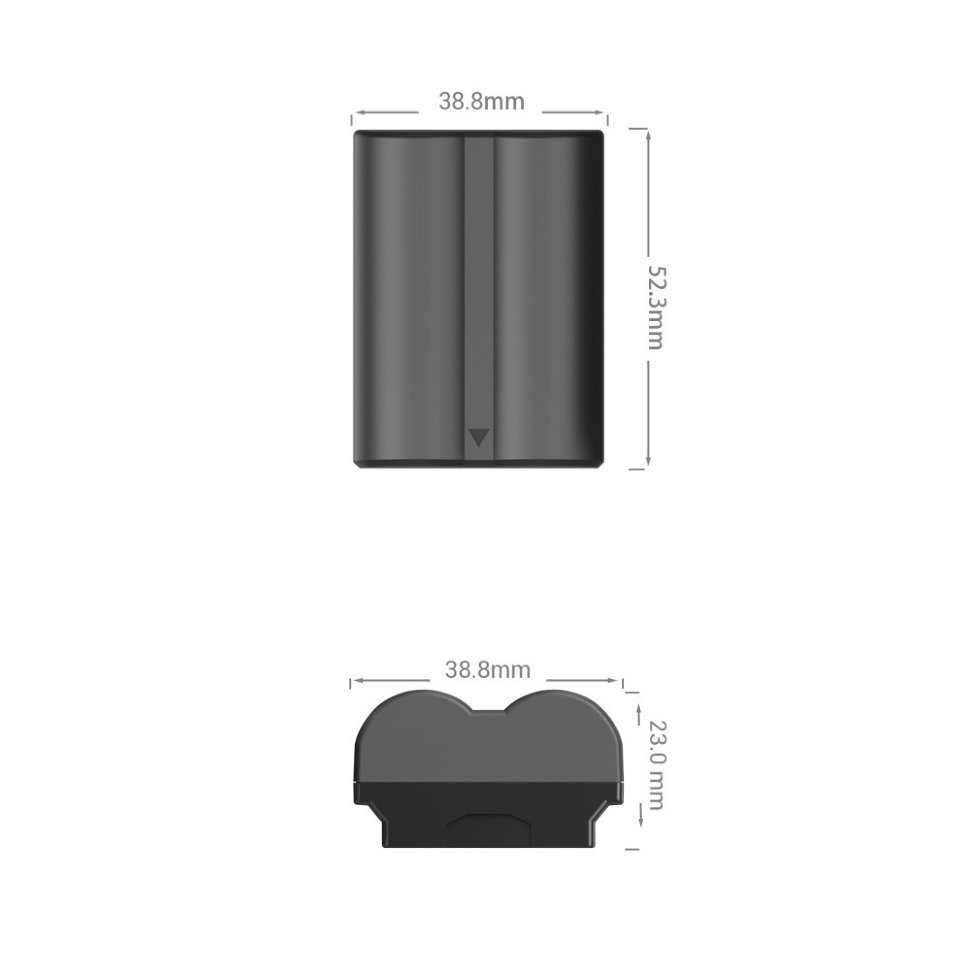 Аккумулятор SmallRig 4072 NP-W235 адаптер батареи andoer np f для замены фиктивной батареи cp w235 для камеры fujifilm x t4