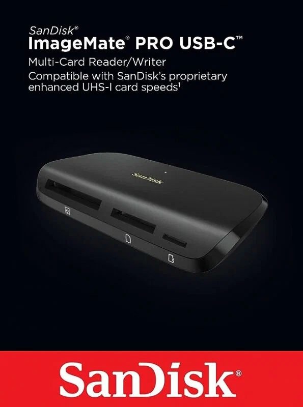 Картридер SanDisk Card reader IMAGEMATE PRO USB-C SDDR-A631-GNGNN - фото 3