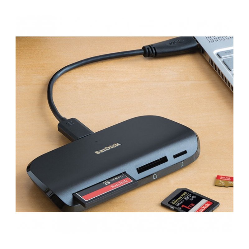 Картридер SanDisk Card reader IMAGEMATE PRO USB-C SDDR-A631-GNGNN - фото 4