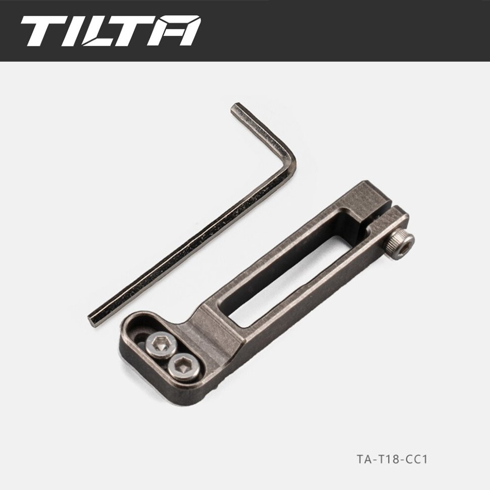 Зажим Type-C кабеля Tilta для клетки Sony a7S III Tactical Gray TA-T18-CC1 бокорезы стандартные для кабеля truper t202 6 17312 длина 150 мм из стали