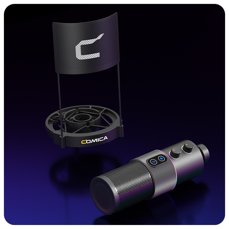 Микрофон CoMica STA-U2 D STA-U2  D wifi камера laxihub mini 7s indoor wi fi 1080p mini c картой памяти microsd m3