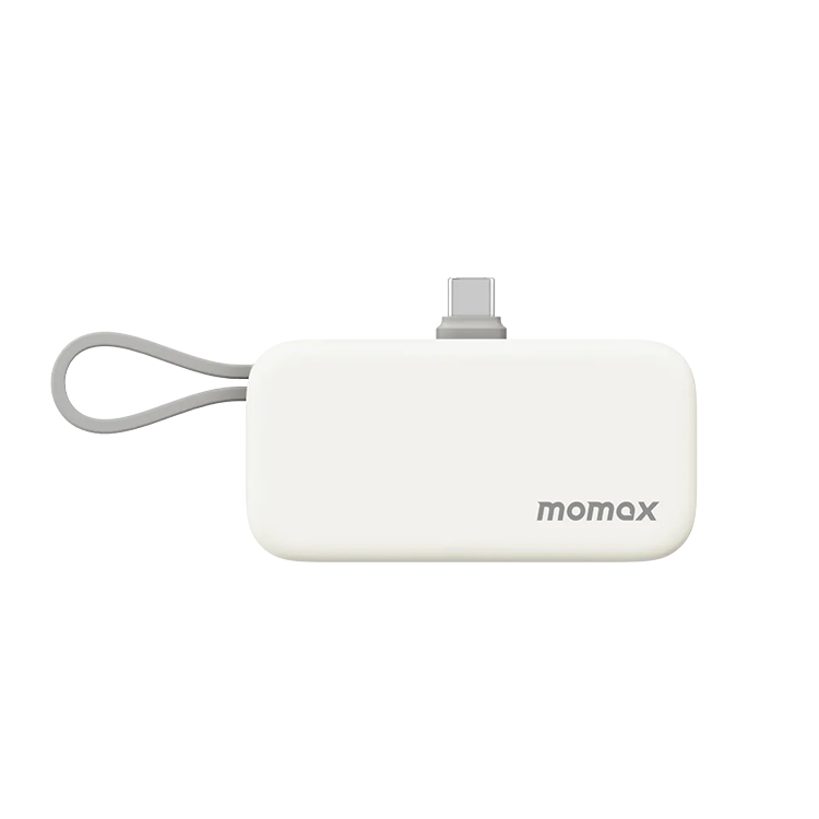 Внешний аккумулятор Momax 1-Power Mini 5000mAh Type-C Белый IP130W