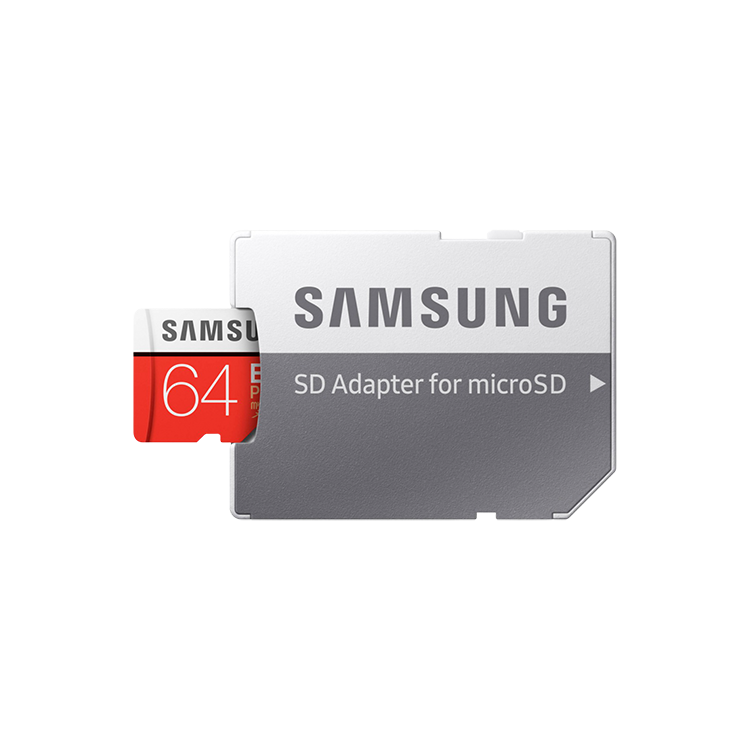Карта памяти Samsung EVO Plus microSDXC 64Gb Class10 UHS-I U1 + SD Adapter MB-MC64НA/RU - фото 1