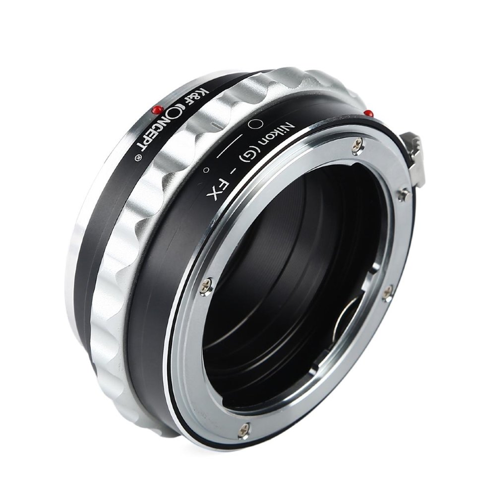 Адаптер K&F Concept для объектива Nikon F на X-mount KF06.109 адаптер объектива smallrig 4395 m mount 37mm