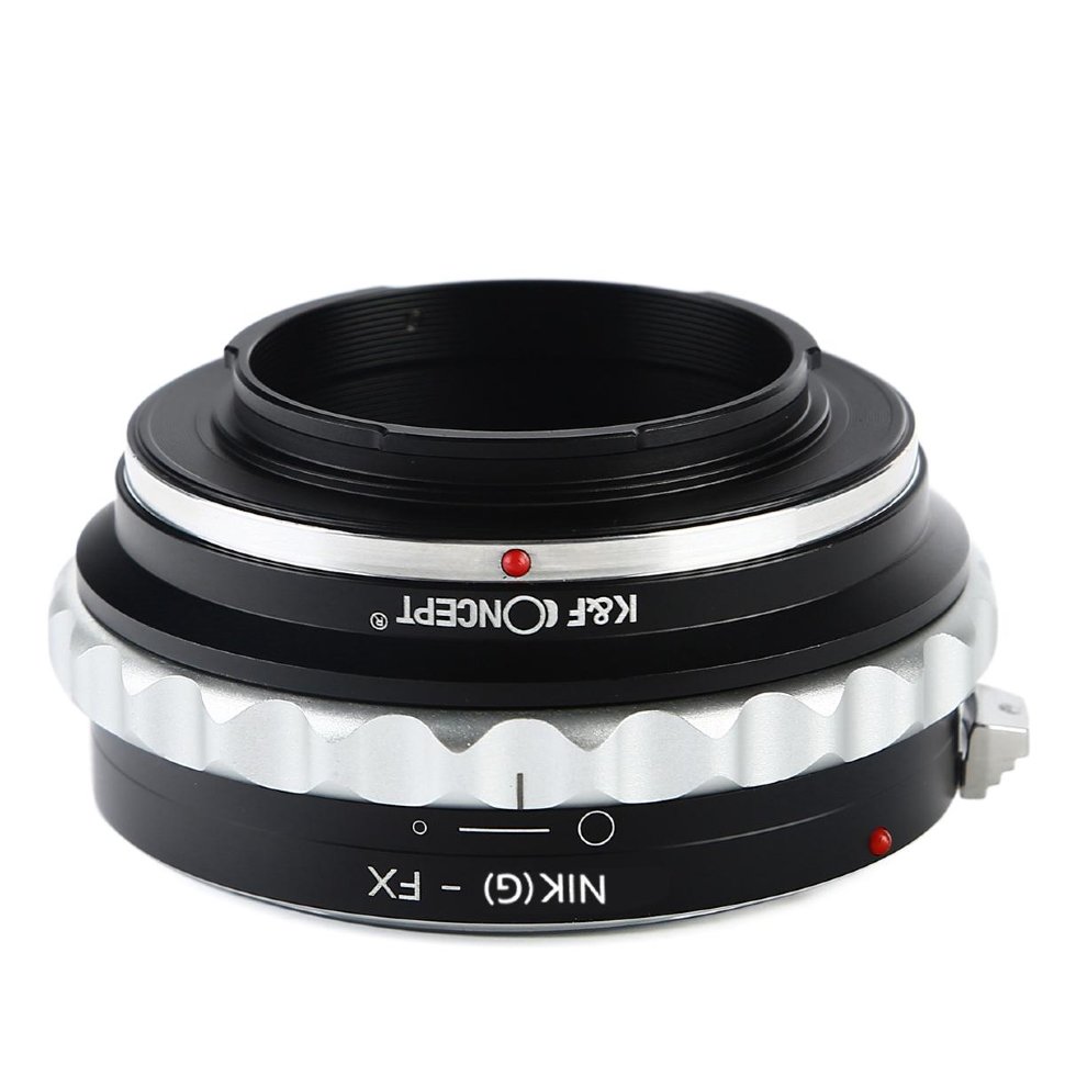 Адаптер K&F Concept для объектива Nikon F на X-mount KF06.109 от Kremlinstore