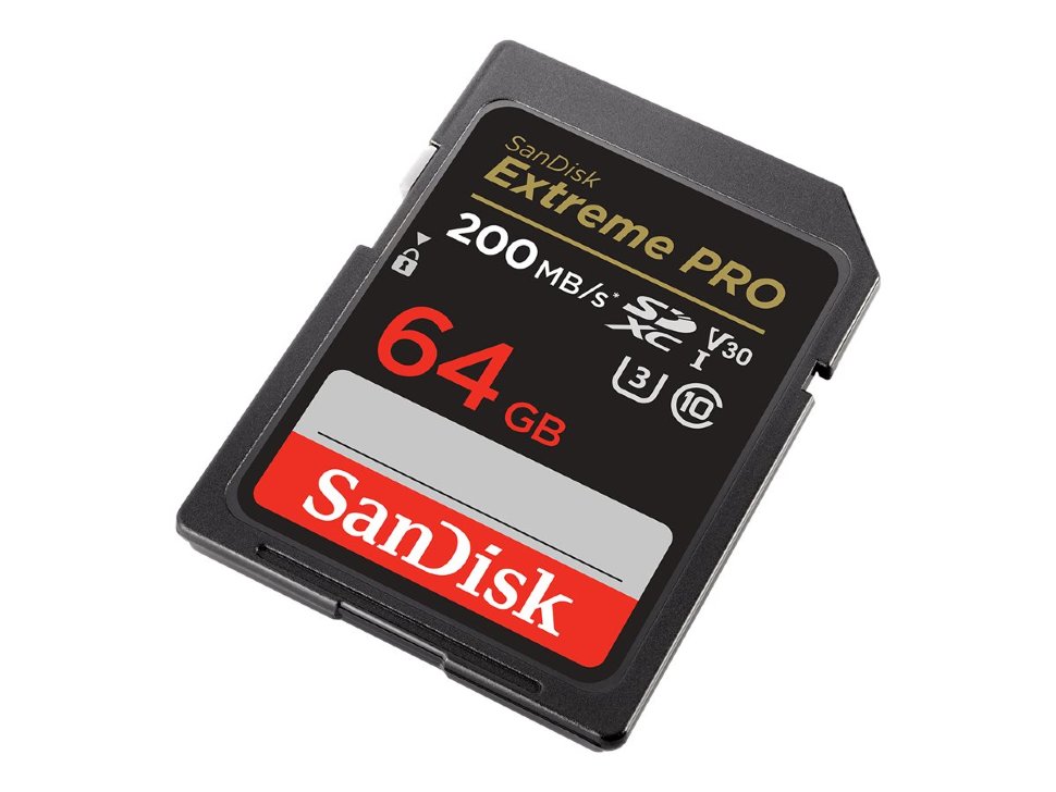 Карта памяти SanDisk Extreme PRO microSDXC 64Gb SDXC UHS-I Class 10 V30 SDSDXXU-064G-GN4IN карта памяти microsdxc sandisk