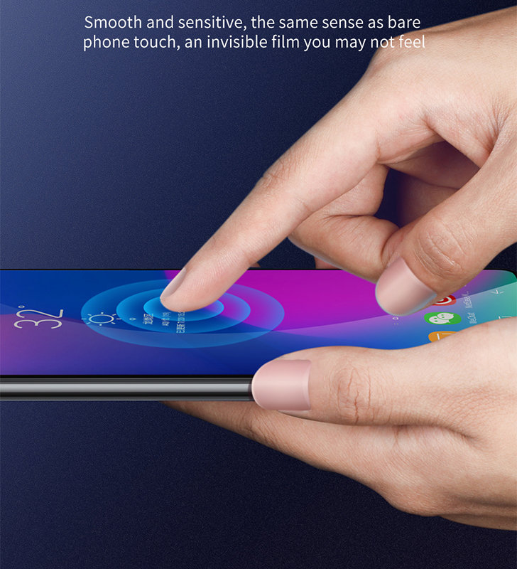 Пленка Baseus soft screen protector 0.15 мм для Samsung Galaxy S10 Plus Чёрная SGSAS10P-KR01 - фото 9