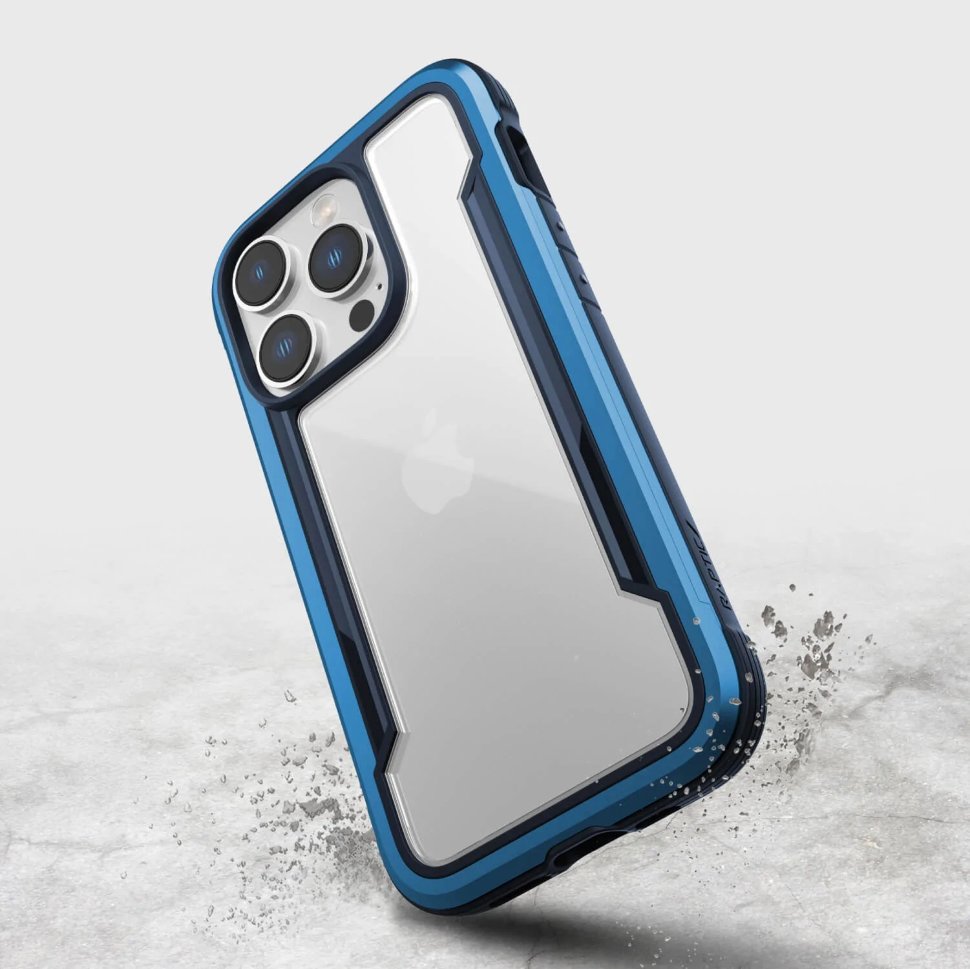 Чехол Raptic Shield для iPhone 14 Pro Синий 494083 металлический чехол из алюминия для iphone 15 pro igrape темно серый