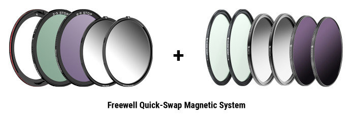 Комплект светофильтров Freewell Versatile Magnetic VND 82мм FW-82-MAGVND - фото 3