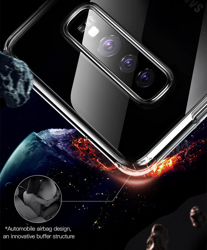 Чехол Baseus Simple для Samsung Galaxy S10 Plus ARSAS10P-02 - фото 3