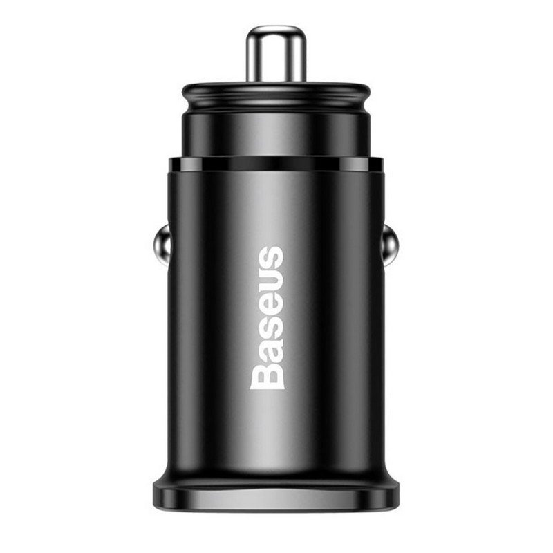 Зарядное устройство для авто Baseus PPS 30W A+C Чёрное CCALL-YS01
