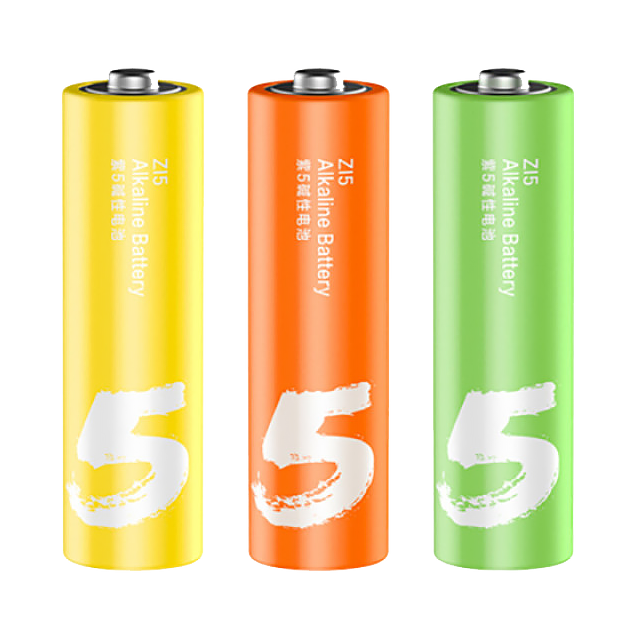 Батарейки ZMI Rainbow ZI5(АА) + ZI7(ААА) (24 шт) LR24 батарейки zmi rainbow zi5 aa 10 шт