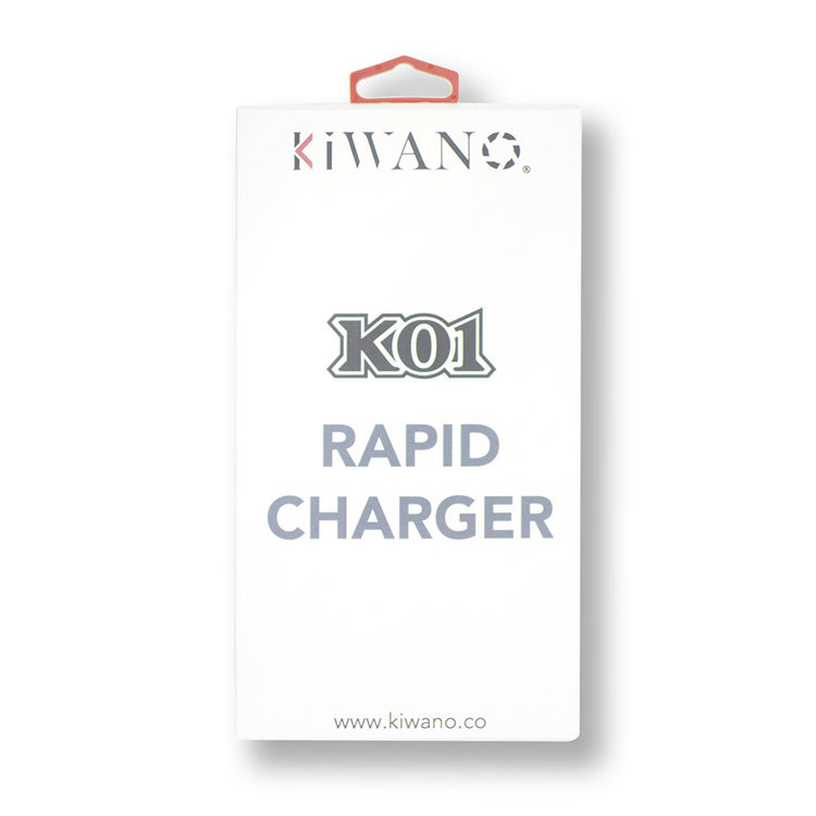 Сетевой адаптер Kiwano K01 Rapid Charger гений за 5 минут 2