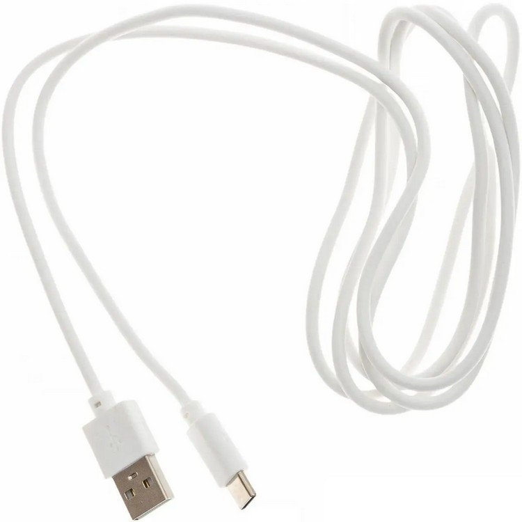 Кабель Cactus USB - Type-C 1м Белый CS-USB.A.USB.C-1 кабель cactus usb type c 1 8м белый cs usb a usb c 1 8