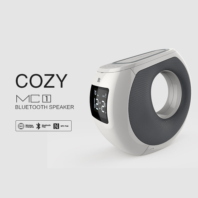 Акустическая система+беспроводная зарядка+часы+будильник Nillkin Cozy MC1 - фото 2