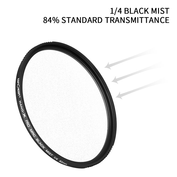 Светофильтр K&F Concept Nano-X Black Mist Filter 1/4 52мм KF01.1517 - фото 3