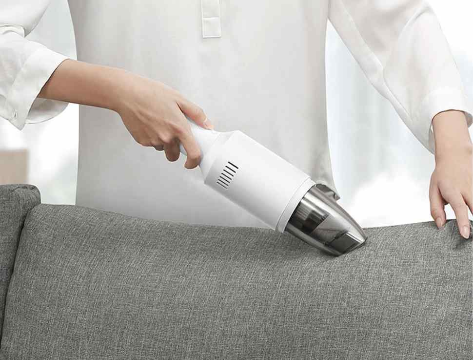 Портативный пылесос Xiaomi Shunzao Handheld Vacuum Cleaner  Z1 Pro Чёрный - фото 5