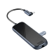 Хаб Baseus Mirror DZ0G (USB3.0+HD4K+RJ45+PD) - Изображение 96686