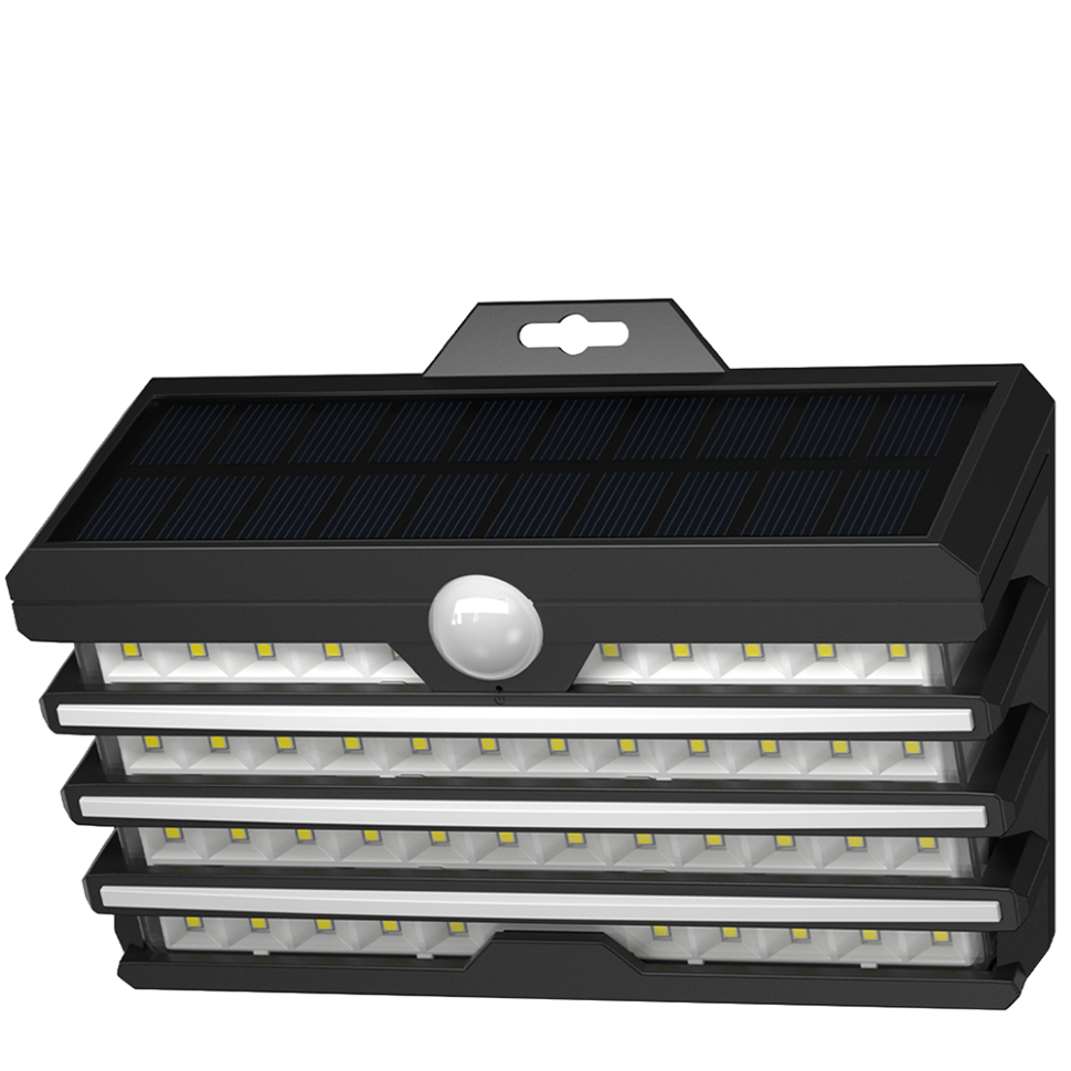 Осветитель на солнечной батарее Baseus Energy Collection Wall Lamp (2шт) Черный DGNEN-D01 - фото 1