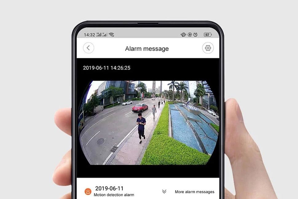 Видеокамера наружного наблюдения Xiaomi Xiaovv Panoramic Outdoor Camera Pro XVV-6120G-B10 - фото 4