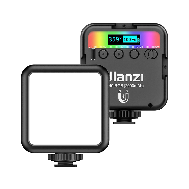 Осветитель Ulanzi VL49 RGB Чёрный 2287 - фото 7