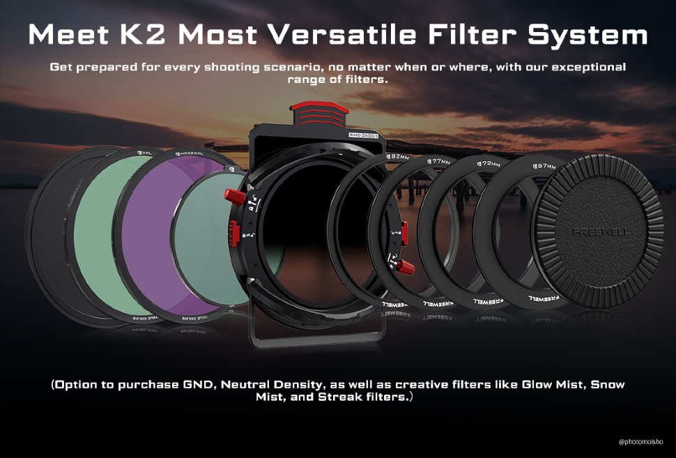 Система магнитных светофильтров Freewell K2 Versatile Magnetic FW-K2-VNDKIT - фото 2