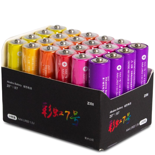 Батарейки ZMI Rainbow ZI7 AAА (24шт) 
