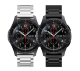 Браслет стальной для Samsung Gear S3/Samsung Galaxy Watch 46 Черный - Изображение 51806
